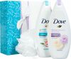 Dove набор "Go Fresh "огурец и зеленый чай  (гель д/душа,мыло,мочалка)