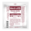 Салфетки марлевые  cтерильные  "Medrull " 8-слойные  7,5см х 7,5см №5
