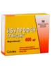 Ибупрофен Гриндекс таб п/плен.об. 400мг №10