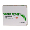Венлаксор таб 75мг №30