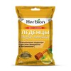 Хербион леденцы без сахара №25 (мед-лимон) освежающие