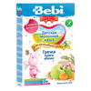 Bebi Premium каша гречневая молочная с курагой и яблоком 200гр