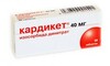 Кардикет 40 таб пролонгированного действия 40мг №20(делимые)