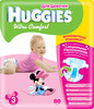 Подгузники Huggies Ultra Comfort 3 №80 5-9кг для девочек