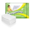Пеленки детские Pamperino №8 одноразовые (на основе вискозы)